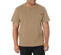 Dickies Heavyweight Henley für Herren, Wüstensand, XX-Large