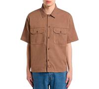 Dickies - Hemd aus Baumwolle - Herren - 247 Gd Work Shirt SS Timber Brown - 247 Gd Work Shirt SS Timber Brown für Herren aus Baumwolle - Braun M