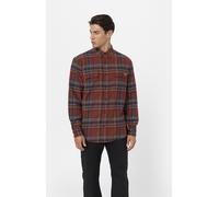 Dickies Hemd Flex Flannel L/S Shirt Fired Brick Multi Plaid-L