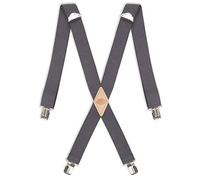 Dickies Herren 1-1/2 Solid Straight Clip Suspender Strumpfhalter, anthrazit, Extended Größe