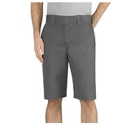Dickies Herren 11 Inch Regular Fit Stretch Twill Work Short, Gravel Grey, 32