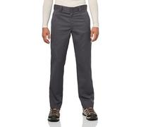 Dickies Herren 873 Slim Fit Work Pants Lässige Business-Hose, Dunkelgrau, 33W / 32L