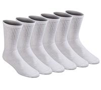 Dickies Herren Allzweck-Socken mit Kissen, erhältlich in M-XL (6, 12 Paar), Weiß (6 Paar), X-Large