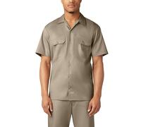 Dickies Herren Arbeitshemd aus flexiblem Twill, kurzärmelig, Desert Sand V1, L