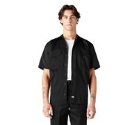 Dickies Herren Arbeitshose mit Doppelknie, Lockere Passform Business-Casual-Hose, Schwarz, 44W / 34L