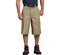 Dickies Herren-Arbeitsshorts mit Mehrzwecktasche, 15 Zoll Innennaht, Khaki, 38