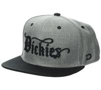 Dickies Herren Bestickter Flacher Krempe Hut, GRAU, Einheitsgröße