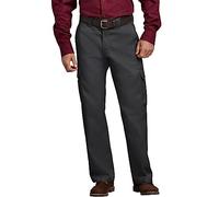 Dickies Herren Relaxed Straight-Fit Cargo Work Pant Arbeitshose, schwarz, 42W / 30L