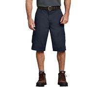 Dickies Herren Cargo Baumwolle, Lockere Passform, 33 cm Sportliche Shorts, Rinsed Dark Navy V1, 52
