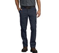 Dickies Mens Mechanical Stretch Cargo Slim Pants, Dark Navy, 36