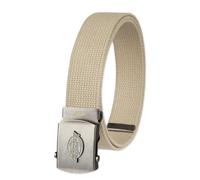 Dickies Herren Cotton Fabric Web Belt Gürtel, Hellbraun, One Size-Cut to Fit