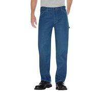 Dickies Carpenter-Jeans für Herren, Relaxed Fit, Stone Washed, 36W/34L