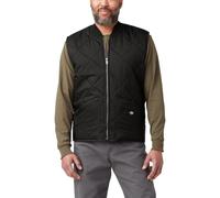 Dickies Herren Diamant-Gesteppte Nylon Weste, schwarz, Medium