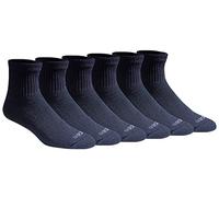 Dickies Herren Dri-Tech Moisture Control Quarter Socken Multipack, Essential Worker Navy (6 Paar), Shoe Size: 6-12