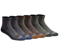 Dickies Herren Dri-Tech Moisture Control Quarter Socken Multipack, Grau, Shoe Size: 6-12