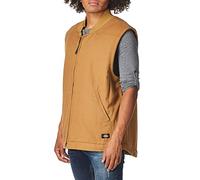 Dickies Herren Entenweste mit Sherpa-Futter und Lockerer Passform Arbeits-Utility-Oberbekleidung, Rinsed Brown Duck V1, M