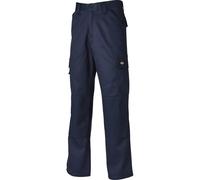 Arbeitshose DICKIES "Dickies Workwear Hosen EVERYDAY TROUSERS", Mädchen, Gr. 36x32, Länge 32, blau (navy), Obermaterial: 65% Polyester, 35% Baumwolle, Hosen Arbeitshose (29050601-36) navy