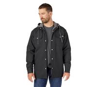 Dickies Herren Fleece Hooded Duck Shirt Jacke mit Hydroshield, Schwarz, XS