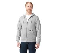 Dickies Fleece-Kapuzenweste mit durchgehendem Reißverschluss Herren Grau (Heather Grey) XXL
