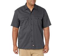 Dickies Herren Freizeithemd Work Shirt Short Sleeved, Charcoal Grey, XX-Large (Herstellergröße: XXL)