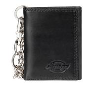Dickies Herren-Geldbörse mit dreifacher Kette, Schwarz, Einheitsgröße, Dreifach gefaltete Geldbörse
