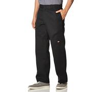 Dickies Herren Große, Lockere Passform, Doppelknie-Arbeitshose Hose, Schwarz, 56W / 32L