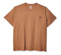 Dickies Herren Heavyweight Crew Neck Kurzarm T-Shirt Big-Tall T-Shirt Brown Duck Heather 3X-Large Big US