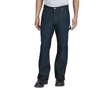Dickies Herren-Jeans mit Five-Pocket-Flex-Performance-Carpenter-Jeans, lockere Passform, Getöntes Heritage Khaki V1, 40W / 30L