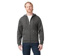 Dickies Herren Kapuzenpullover mit Durchgehendem Reißverschluss Fleece-Jacke, Dunkles Erika, Large