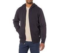 Dickies Herren-Kapuzenpullover mit durchgehendem Reißverschluss, Thermofutter, Schwarz, Medium