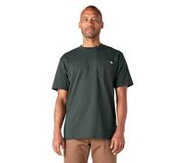 Dickies Herren Kurzärmeliges, Schweres Rundhalsausschnitt und Tasche T-Shirt, Grün (Hunter Green GH), X-Large (Herstellergröße: XL)