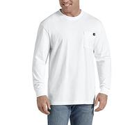 Dickies Herren Pocket Tee L/S Langarmshirt, Weiß (White WH), X-Large (Herstellergröße: XL)