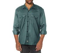 Dickies Herren Langärmeliges Arbeitshemd Hemd, Lincoln Green, M