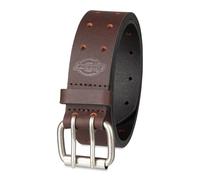 Dickies Herren Leather Belt With Two Prongs G rtel, Braun, Taille : 28 EU