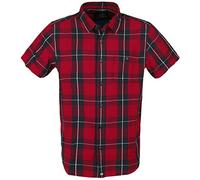 Dickies Herren Lockesburg Freizeithemd, Rot (Red), Small