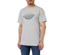 Dickies Herren M Ss Logo Graphic Tee 2 Arbeits-T-Shirt, Heather Grey, L