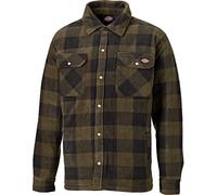 Dickies Herren Portland Langarm-Polsterhemd aus Polyester-Fleece M