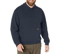 Dickies Herren Pullover Hoodie Fleece-Jacke, Dunkles Marineblau, Large