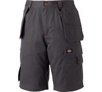 Arbeitshose DICKIES "Dickies Workwear Shorts REDHAWK PRO SHORTS", Herren, Gr. 42, Normalgrößen, grau, Obermaterial: 65% Polyester, 35% Baumwolle, Hosen Arbeitshose (12801712-42) grau
