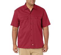 Dickies Herren Regular Fit Freizeit Hemd Shrt/S Work Shirt, Kurzarm, Rot (English Red ER), Gr. XX-Large (Herstellergröße: XXL)