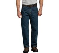 Dickies Herren Relaxed-Fit Carpenter Jeans, Getöntes Heritage Khaki, 33W / 34L