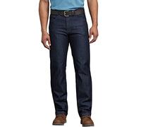 Dickies Herren Relaxed Fit Five-Pocket Flex Performance Carpenter Jeans, Indigoblau, 38W / 32L