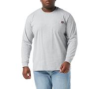 Dickies, Herren, Schweres Langarmshirt mit Tasche, legere Passform, Heather Grey, S