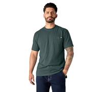 Dickies Herren T-Shirt Big & Tall Heavyweight Heathered Short Sleeve Pocket, Grün, L