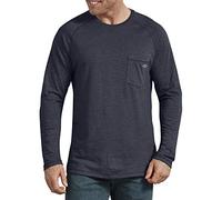 Dickies Herren Temp-iq Performance Cooling Long Sleeve Big Tall T-Shirt, Dark Navy Heather, 3X