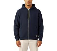 Dickies Herren Thermogefütterter Fleece-Hoodie Kapuzenpullover mit durchgehendem Reißverschluss, Thermofutter, Dunkles Marineblau, XX-Large