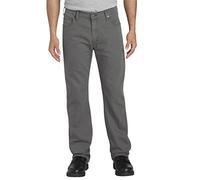 Dickies Herren Tough Max Duck 5-Pocket Hose, Stonewashed Slate, 36W / 34L