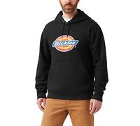 Dickies Herren Tricolor DWR Pullover Fleece Kapuzenpullover, Schwarz gestrickt, Medium