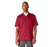 Dickies Herren Twill Ss Work Shirt Original Kurzärmeliges Hemd, Rot/Ausflug, einfarbig (Getaway Solids), XL