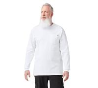 Dickies Herren, Weiß, Big & Tall Langarm-T-Shirt mit Rundhalsausschnitt, Größe XXL, XX-Large Hoch